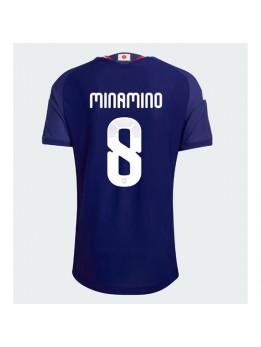 Moški Nogometna dresi replika Japonska Takumi Minamino #8 Domači SP 2026 Kratek rokav